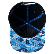 BLUE JC HATS MASK BLACK