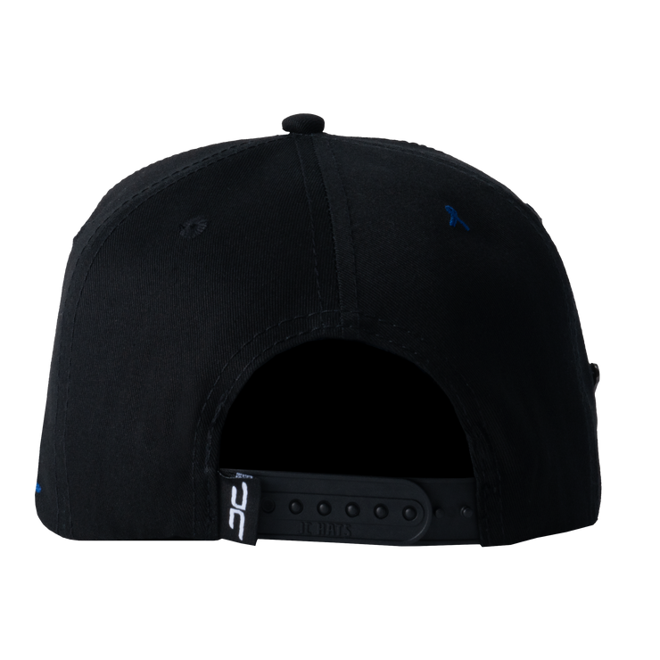 BLUE JC HATS MASK BLACK