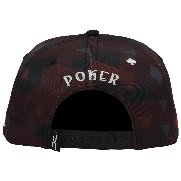 POKER CAMO BURGUNDY